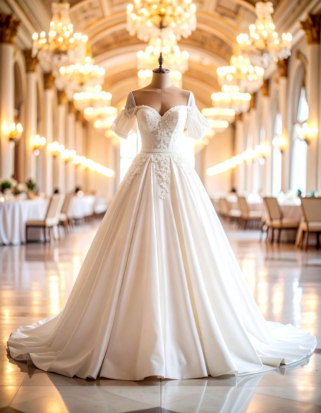 Empire Waist Wedding Gown - 24 Bridgerton Wedding Ideas