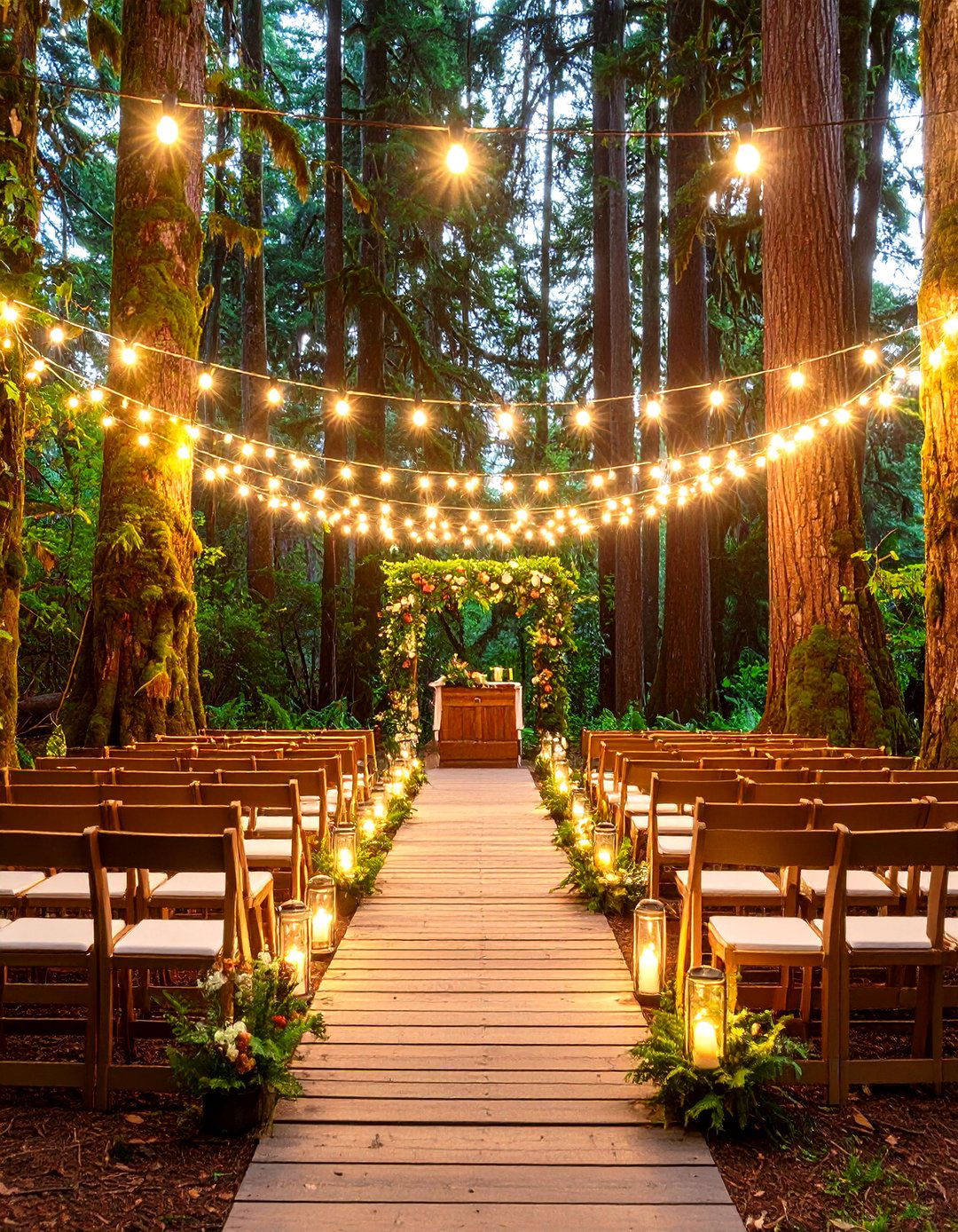 Enchanted Forest Ceremony - 24 Fairytale Wedding Ideas
