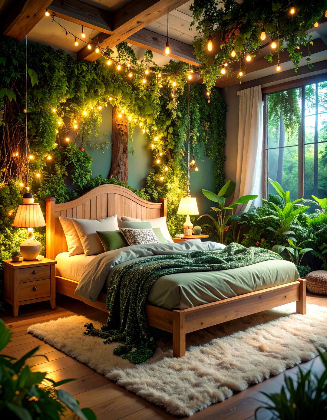 Enchanted Forest Fairy Bedroom - 24 Fantasy Bedroom Ideas