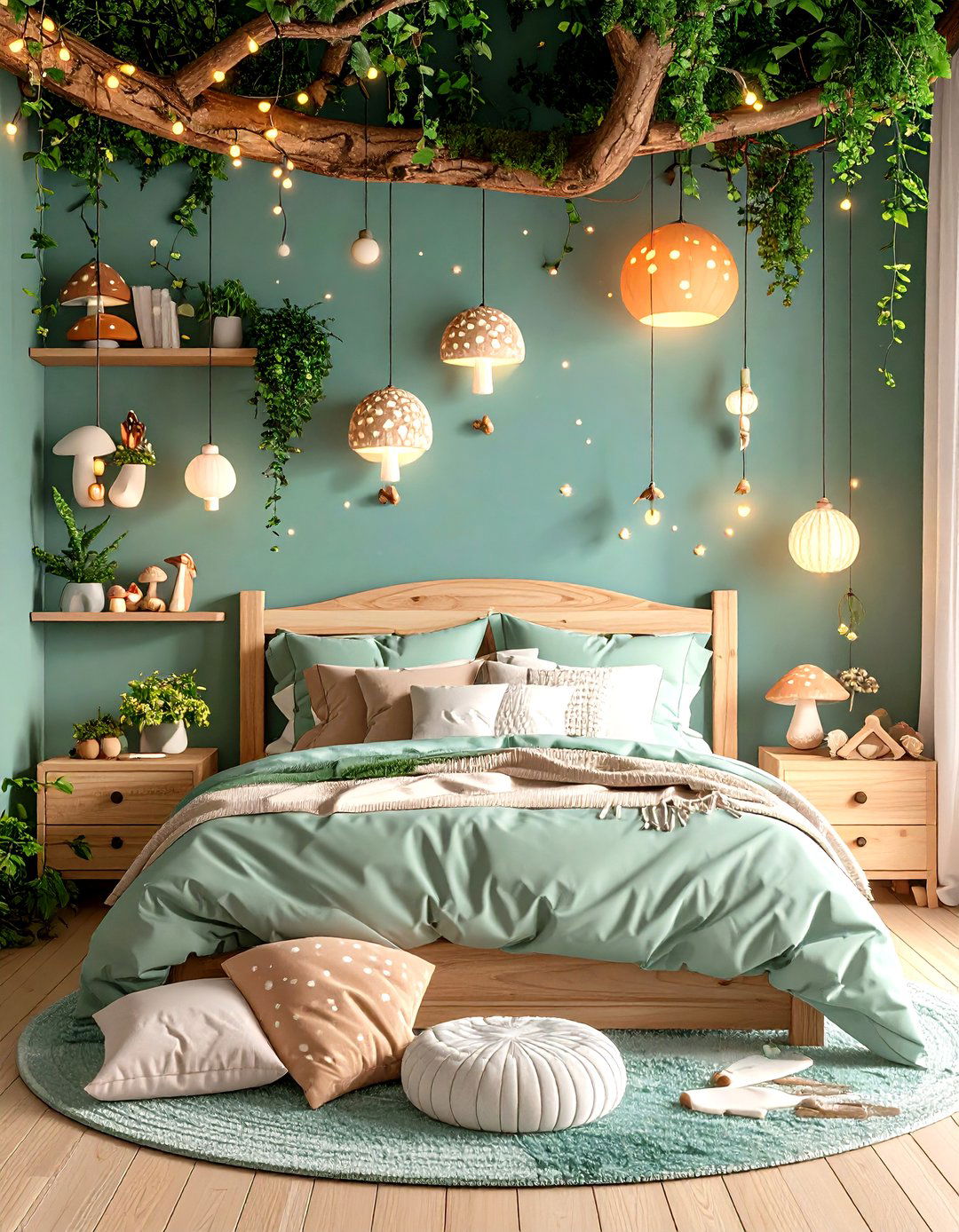 Enchanted Woodland Forest Retreat - 24 Fairy-themed Bedroom Ideas