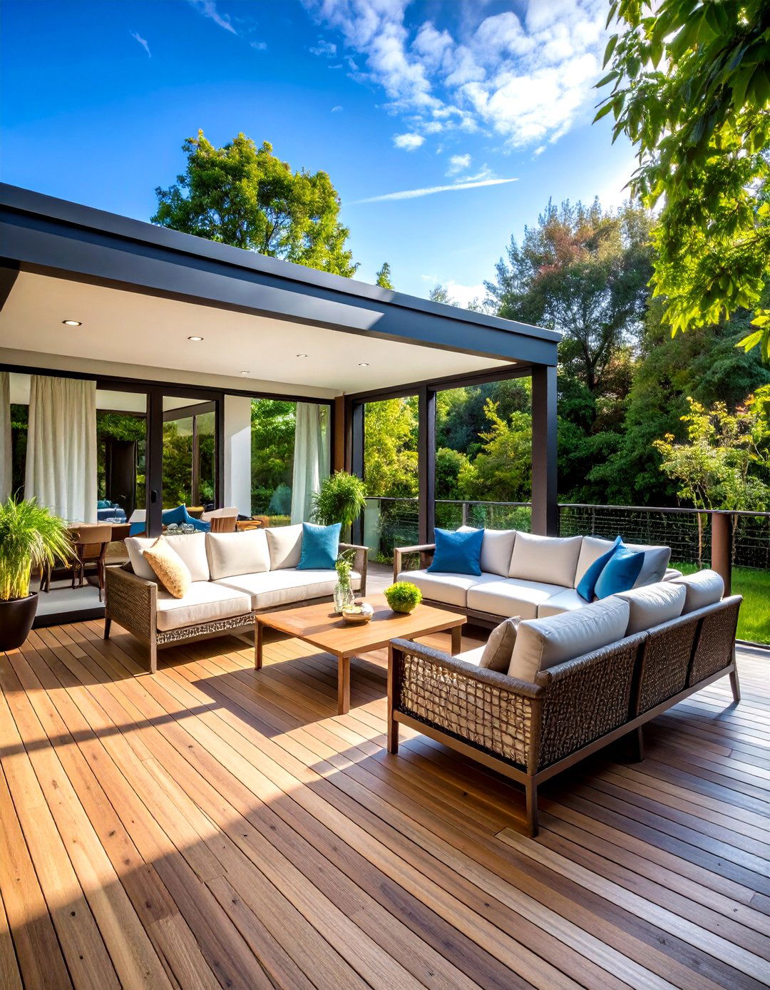 Enclosed Deck Design - 24 Covered Deck Ideas