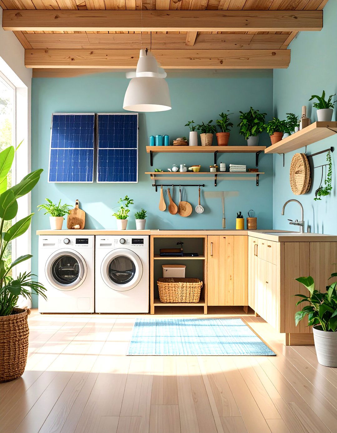 Energy Efficient Green Utility - 24 Utility Room Ideas