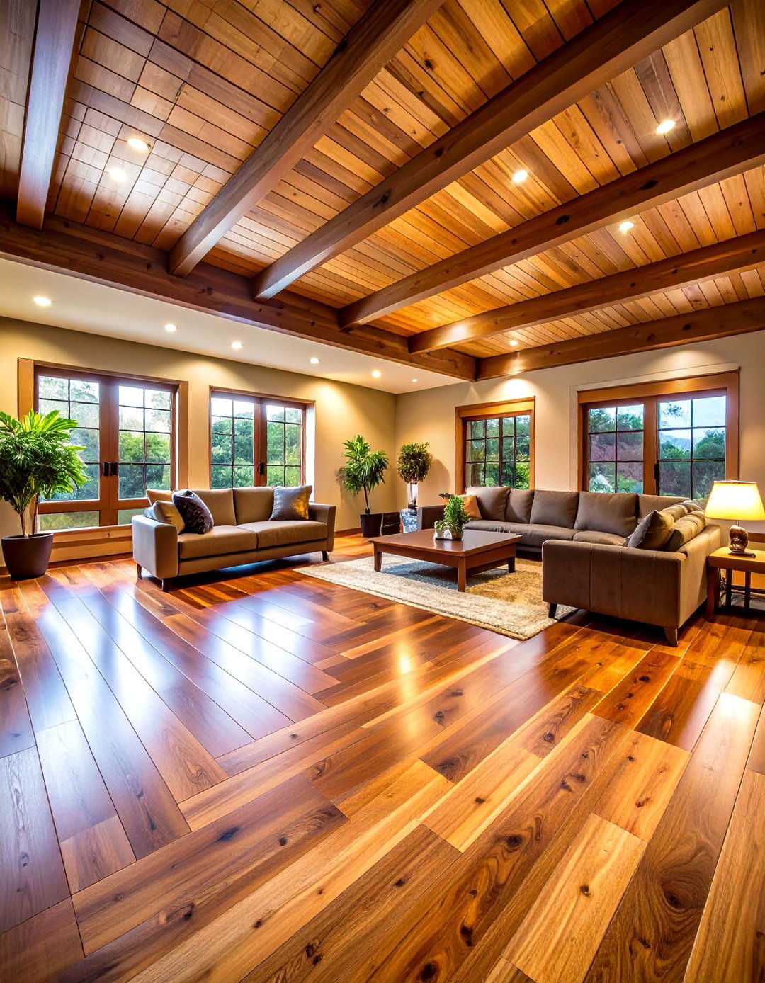 Engineered Hardwood Flooring - 24 Man Cave Flooring Ideas