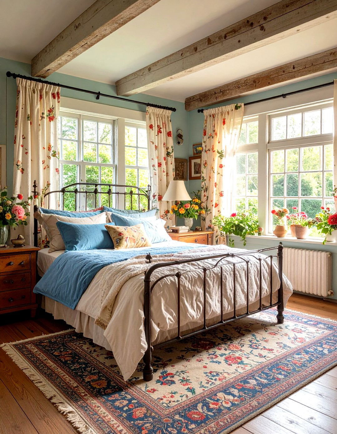 English Cottage Bedroom Romance - 24 Traditional Interior Design Ideas