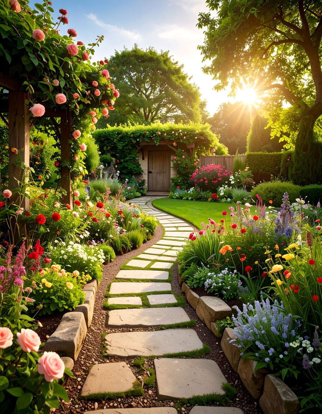 English Cottage Garden Layout - 24 Garden Layout Ideas