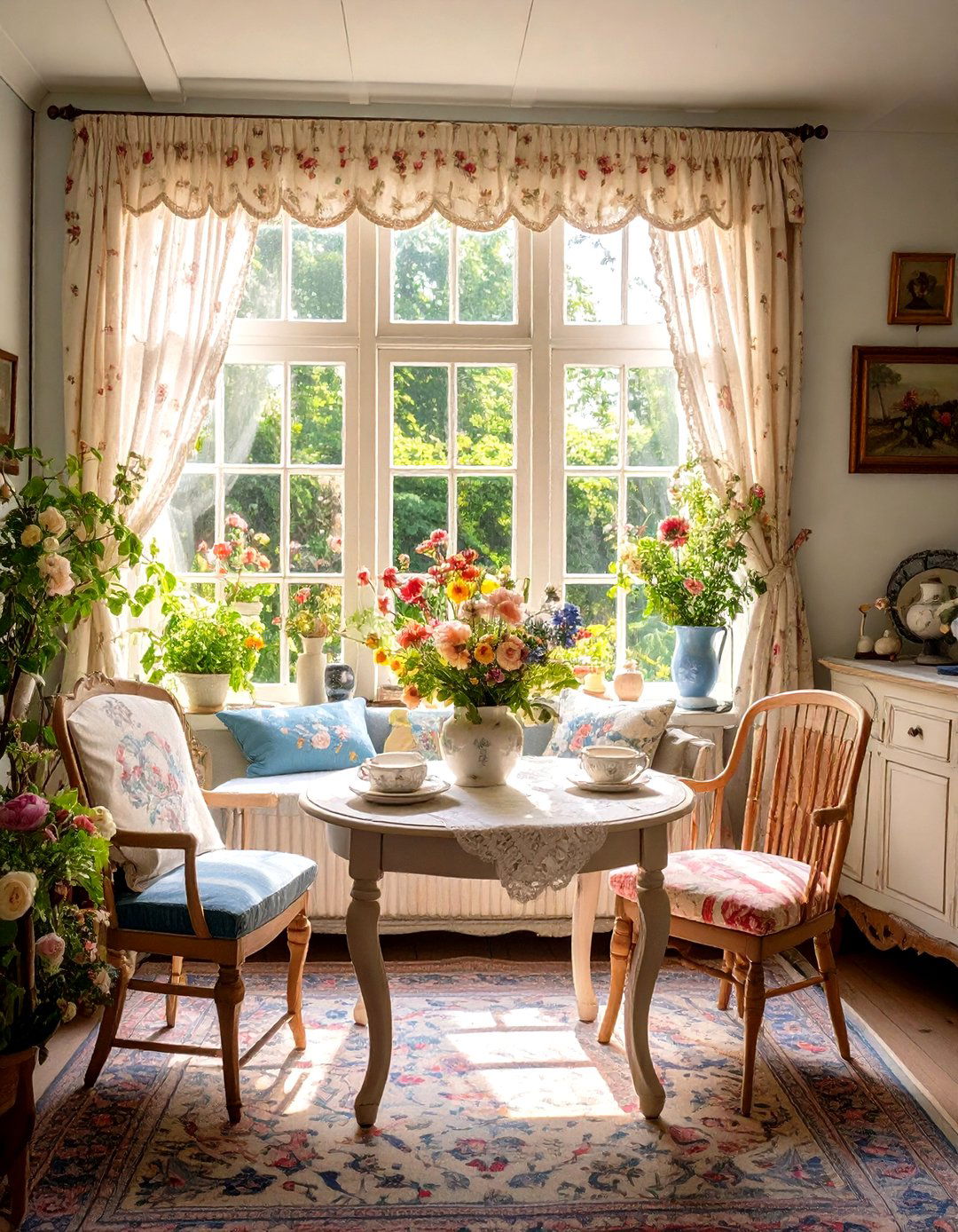 English Cottage Garden Style - 24 Morning Room Ideas