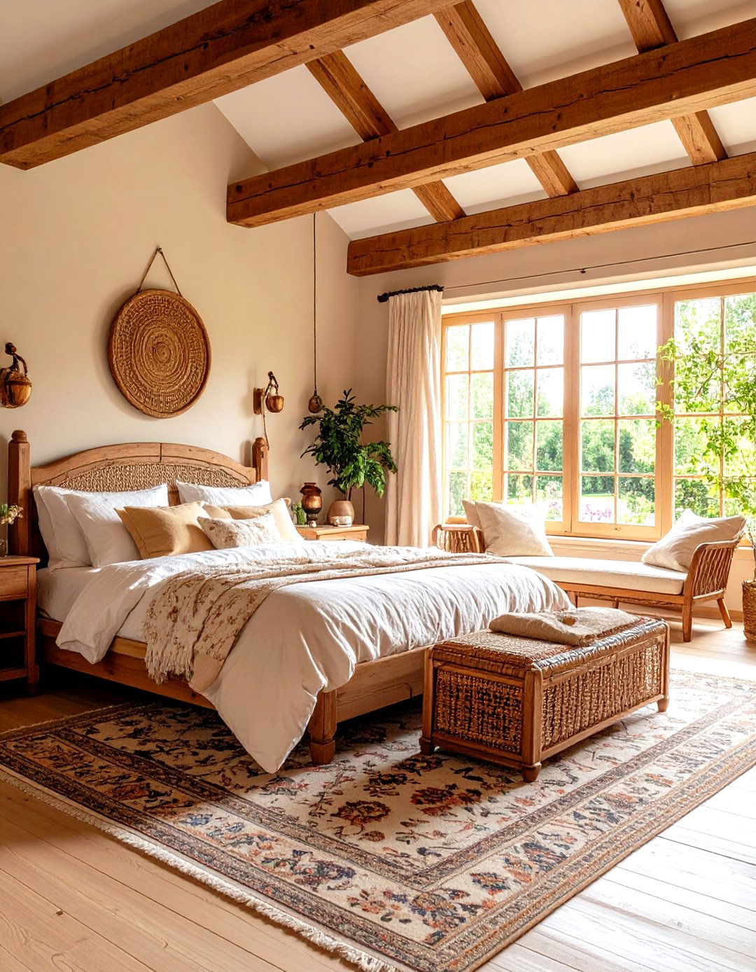 English Cottage Tan Bedroom - 24 Tan Bedroom Ideas
