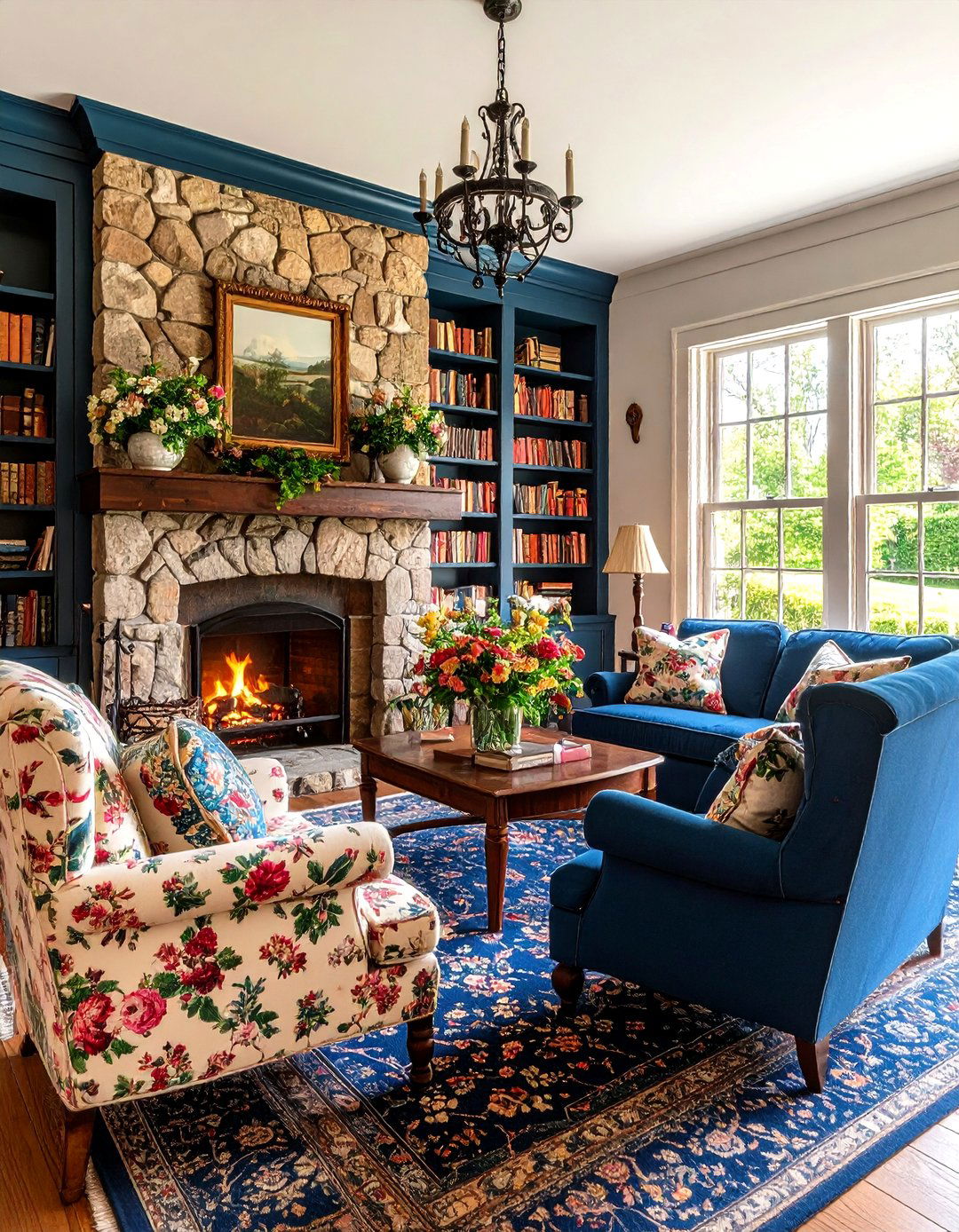 English Country Living Room - 24 Cottage Decorating Ideas
