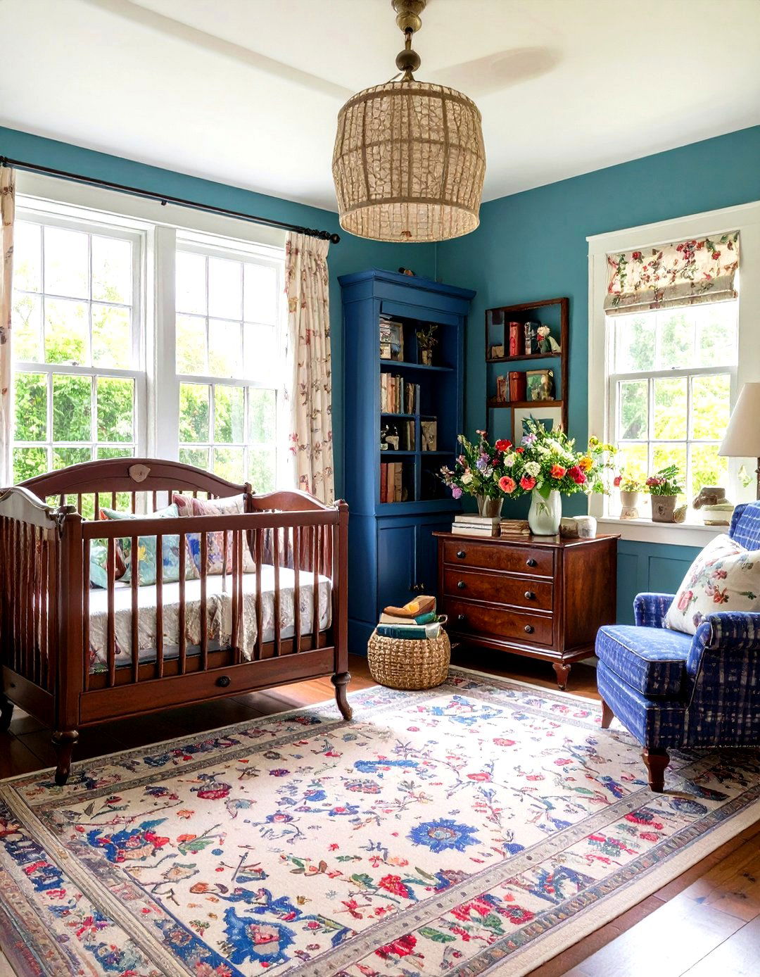 English Countryside Nursery - 24 Vintage Nursery Ideas