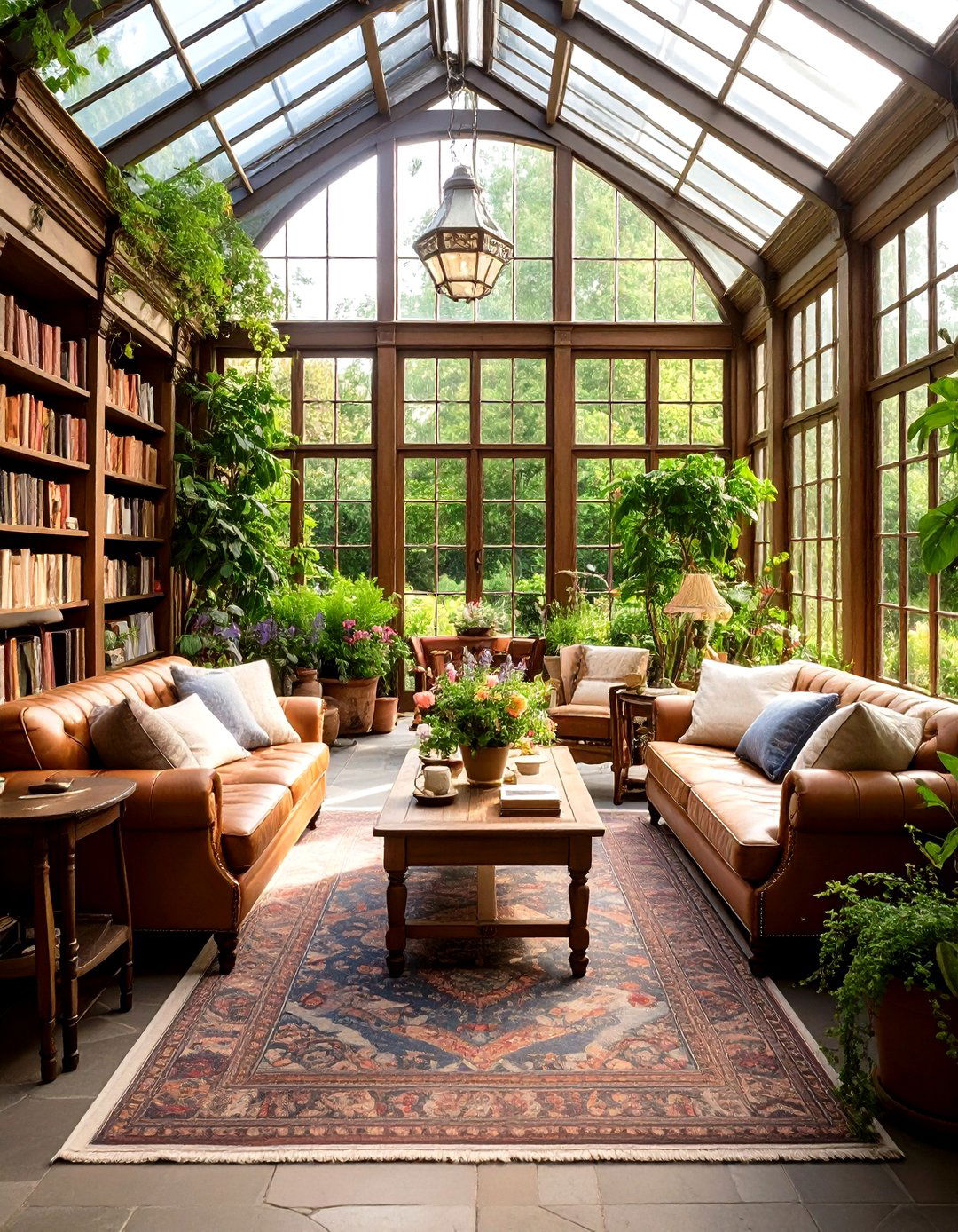 English Garden Room Reading Retreat