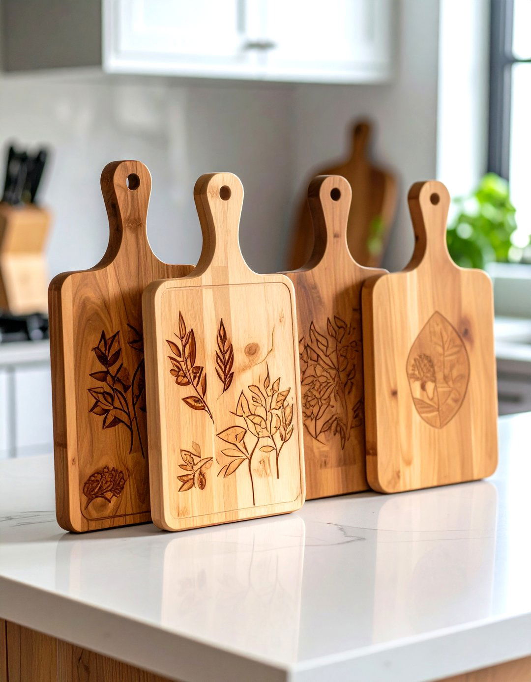 Engraved Wooden Cutting Board Set - 24 Personalized Wedding Gift Ideas