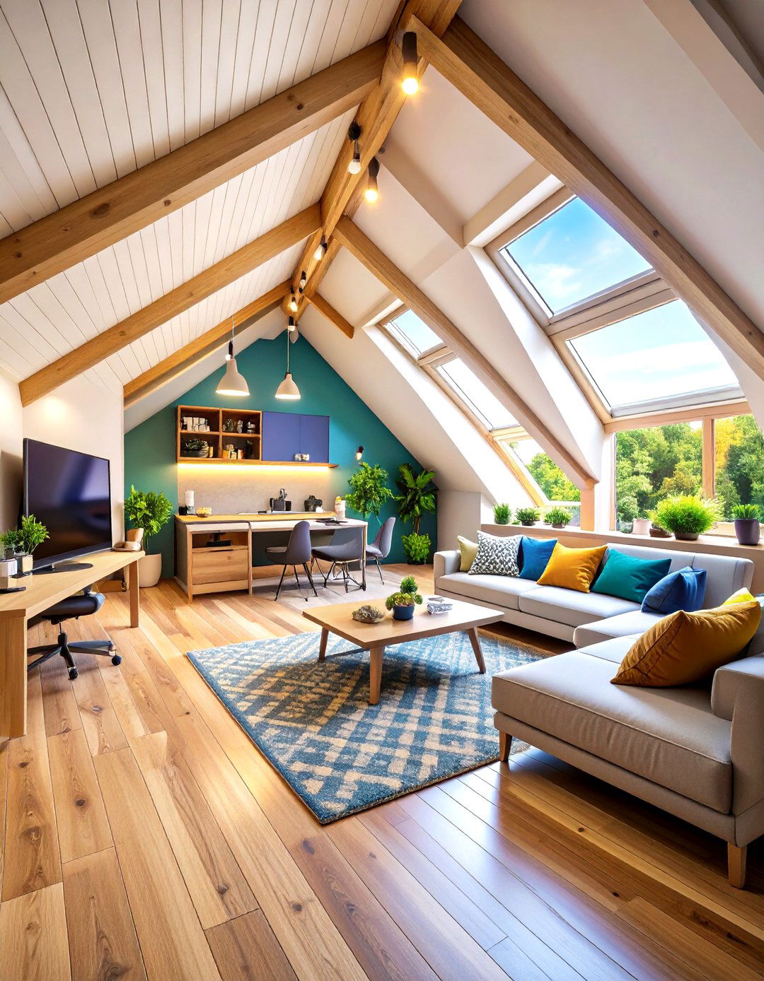 Entertainment Game Room Hub - 24 attic room ideas