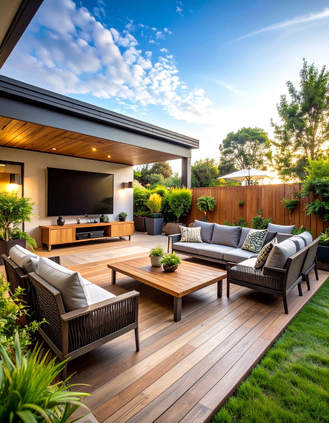Entertainment Hub Patio Design