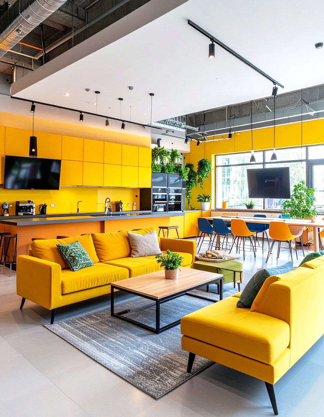 Entertainment and Relaxation Zone - 24 Office Kitchen Ideas