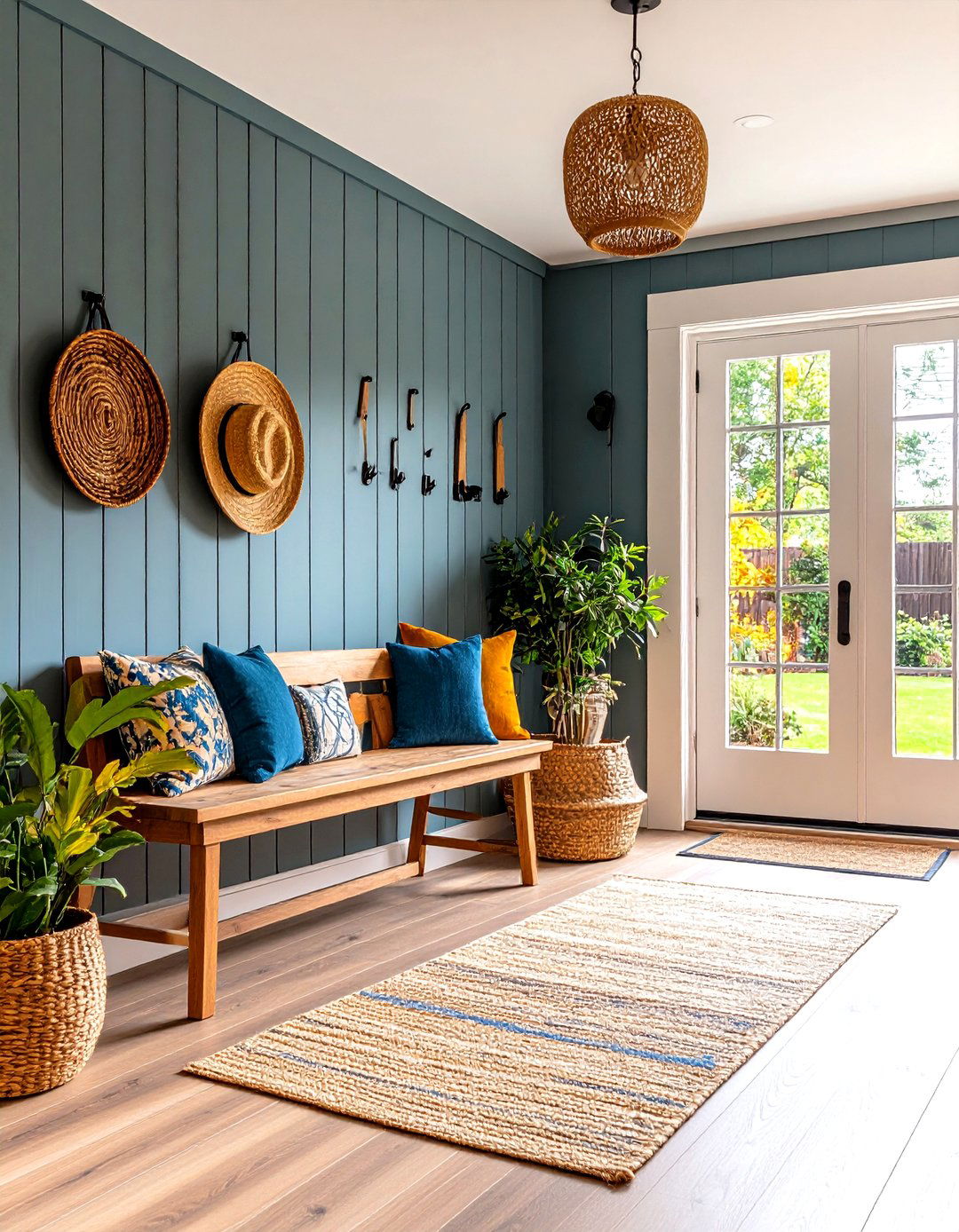 Entryway Welcome Statement - 24 Board and Batten Wall Ideas