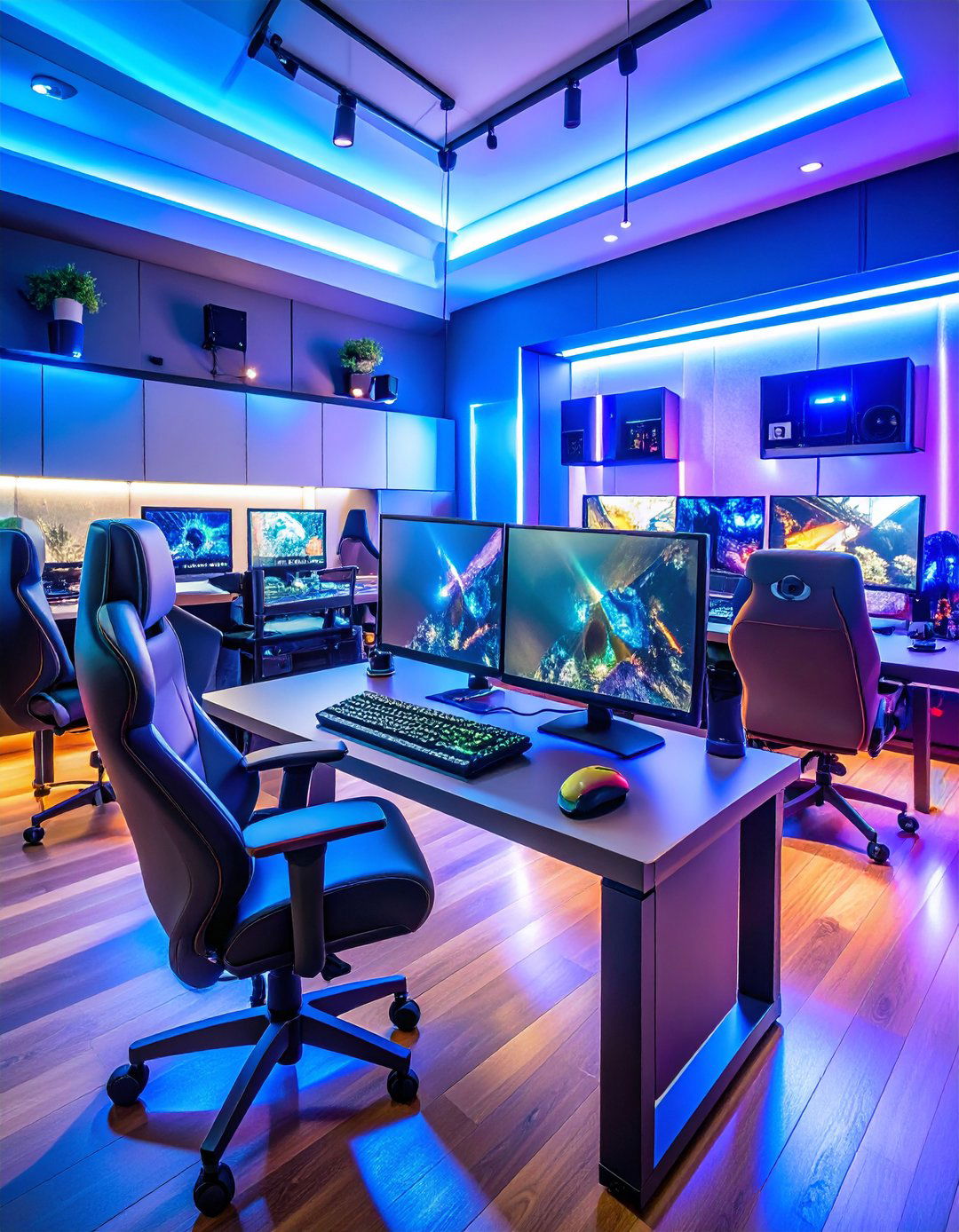 Ergonomic Health Focus - 24 Red and Black Gaming Setup Ideas
