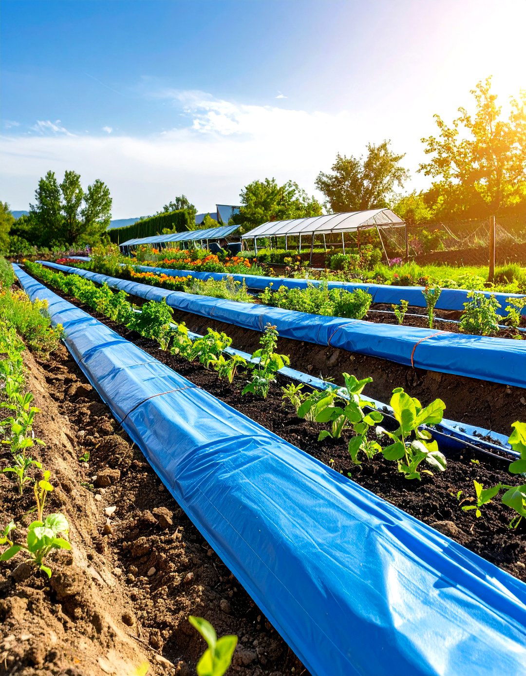 Erosion Control Blanket Gardens - 24 Sloped Garden Ideas