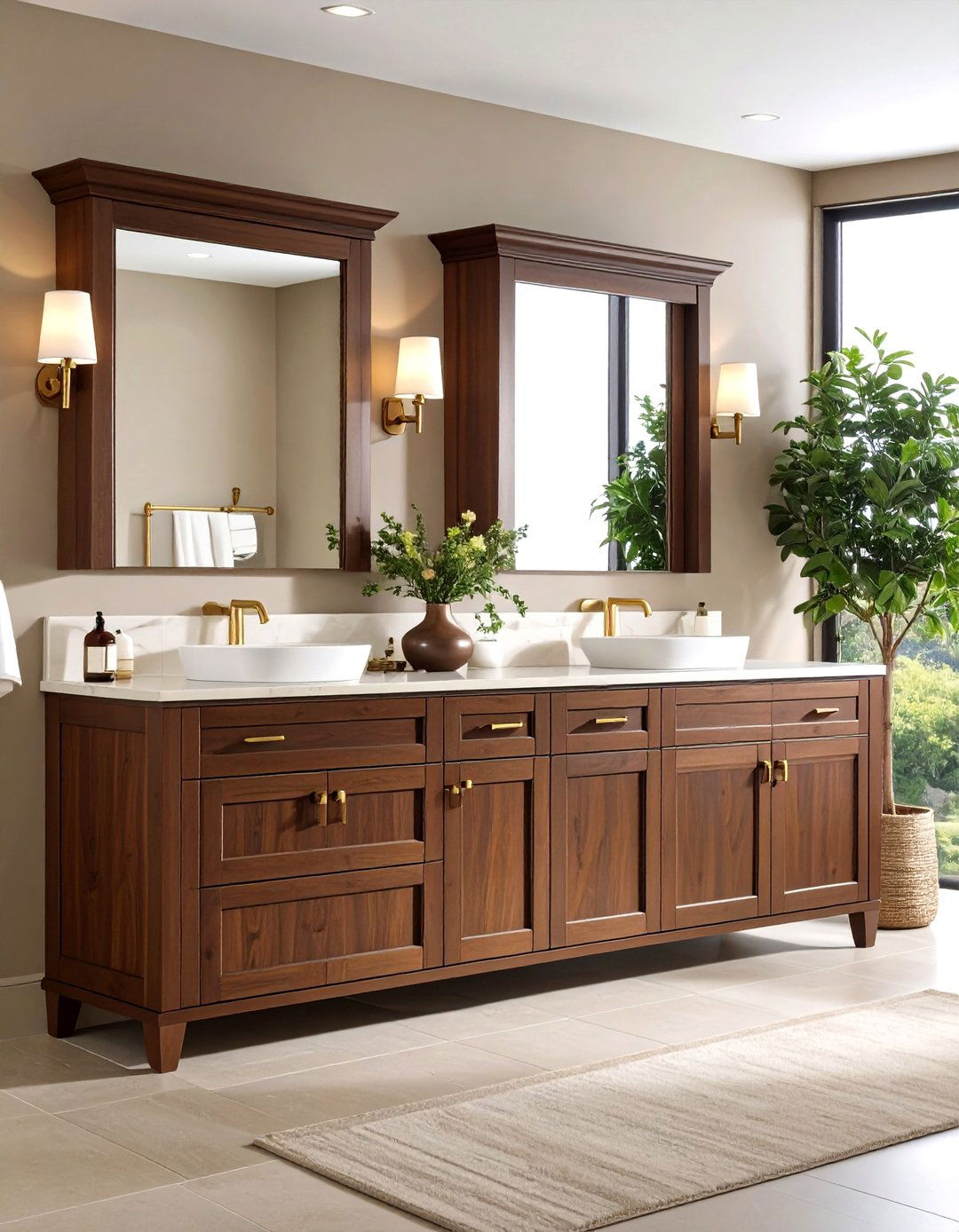 Espresso Brown Bathroom Cabinets - 24 Bathroom Cabinet Color Ideas