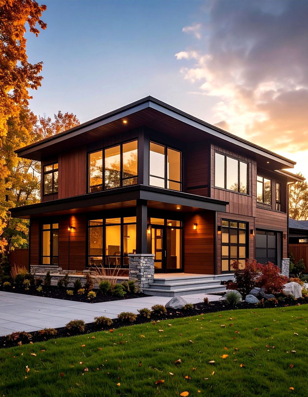 Espresso Brown House Paint for Modern Appeal - 24 Brown Exterior House Colors