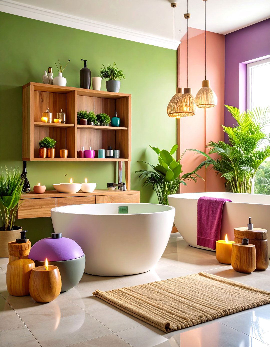 Essential Oil Aromatherapy Integration - 24 Zen Bathroom Ideas