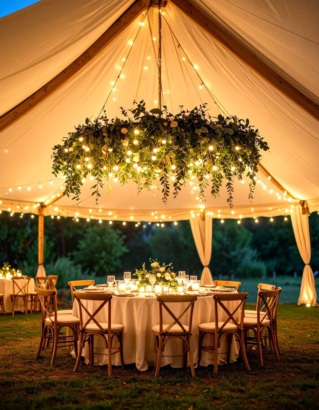 Eucalyptus Hanging Centerpieces - 24 Eucalyptus Wedding Centerpieces