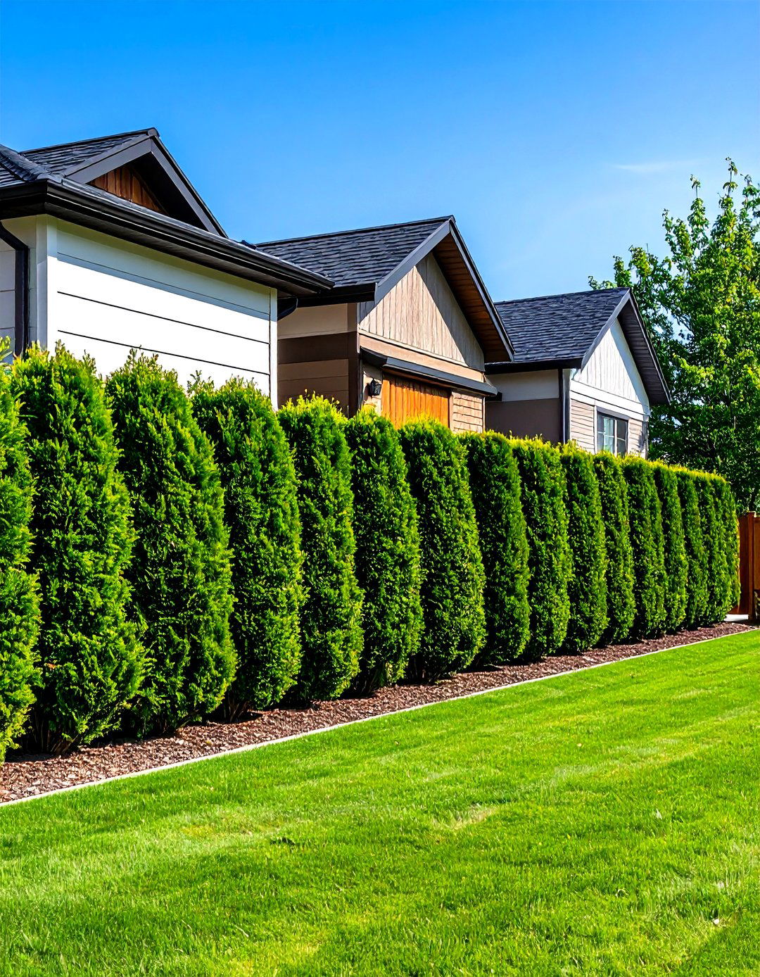 Evergreen Hedge Screening - 24 Garden Screening Ideas