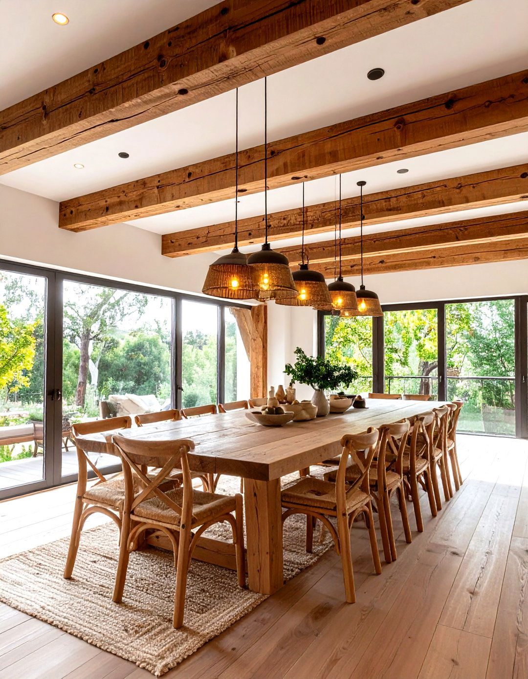 Exposed Beam Ceilings - 24 Rustic Interior Design Ideas