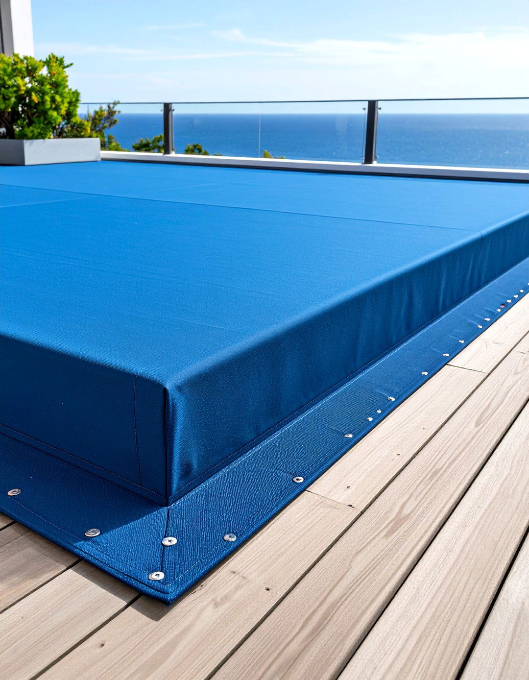 Fabric Panel Application - 24 Deck Skirting Ideas