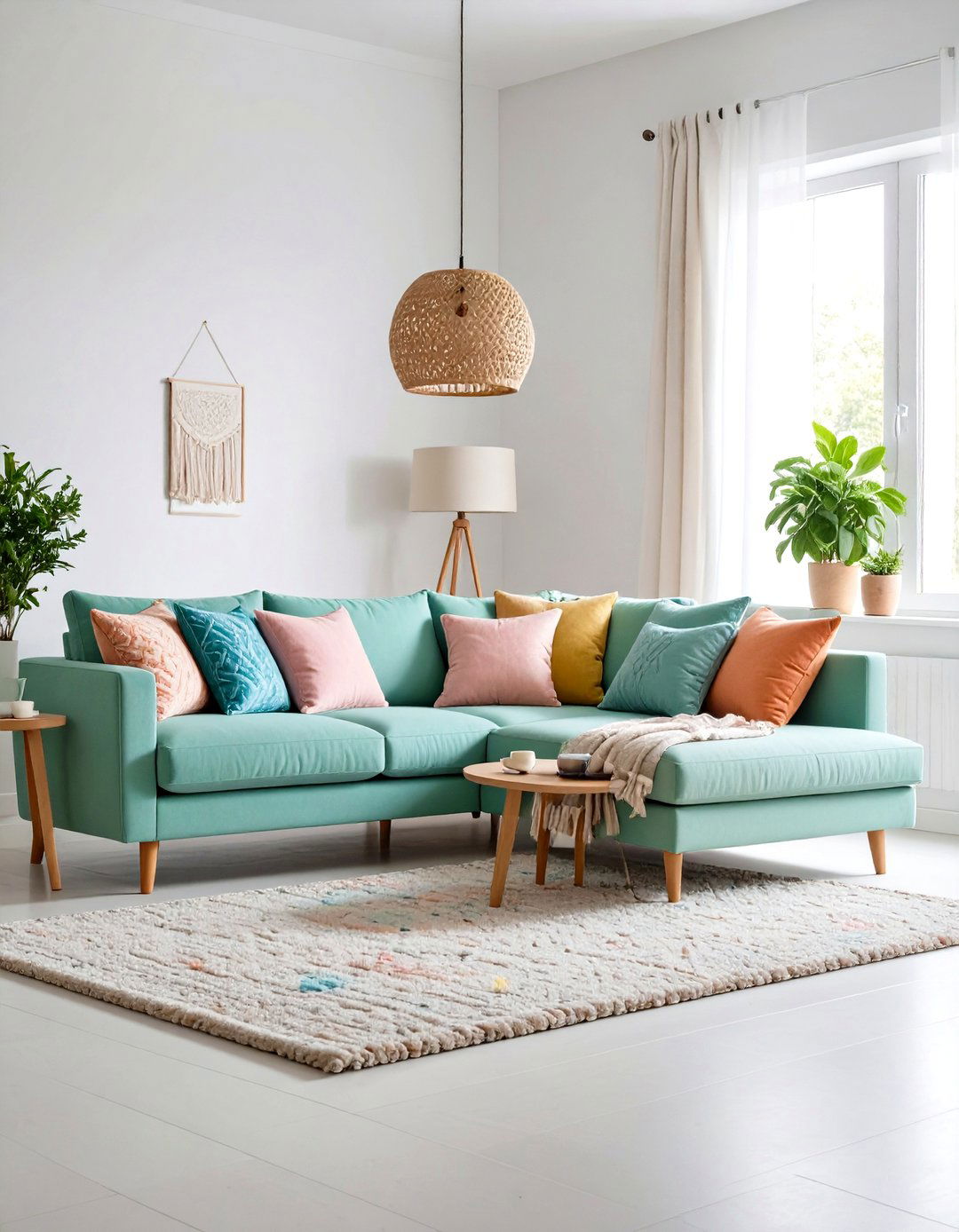 Fabric Sectional Color Coordination - 24 Sectional Living Room Ideas
