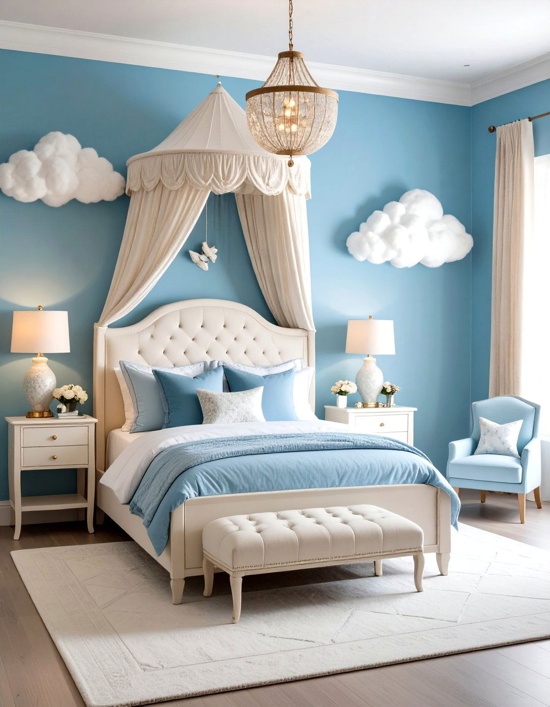 Fairy Cloud Kingdom Sky Chamber - 24 Fairy-themed Bedroom Ideas