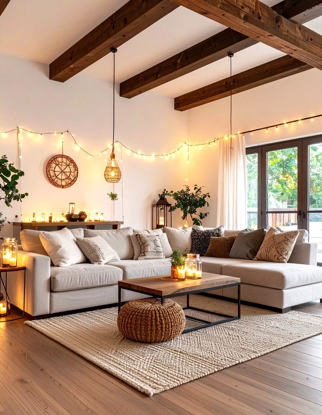 Fairy Light Enchantment Zone - 24 Witchy Living Room Ideas