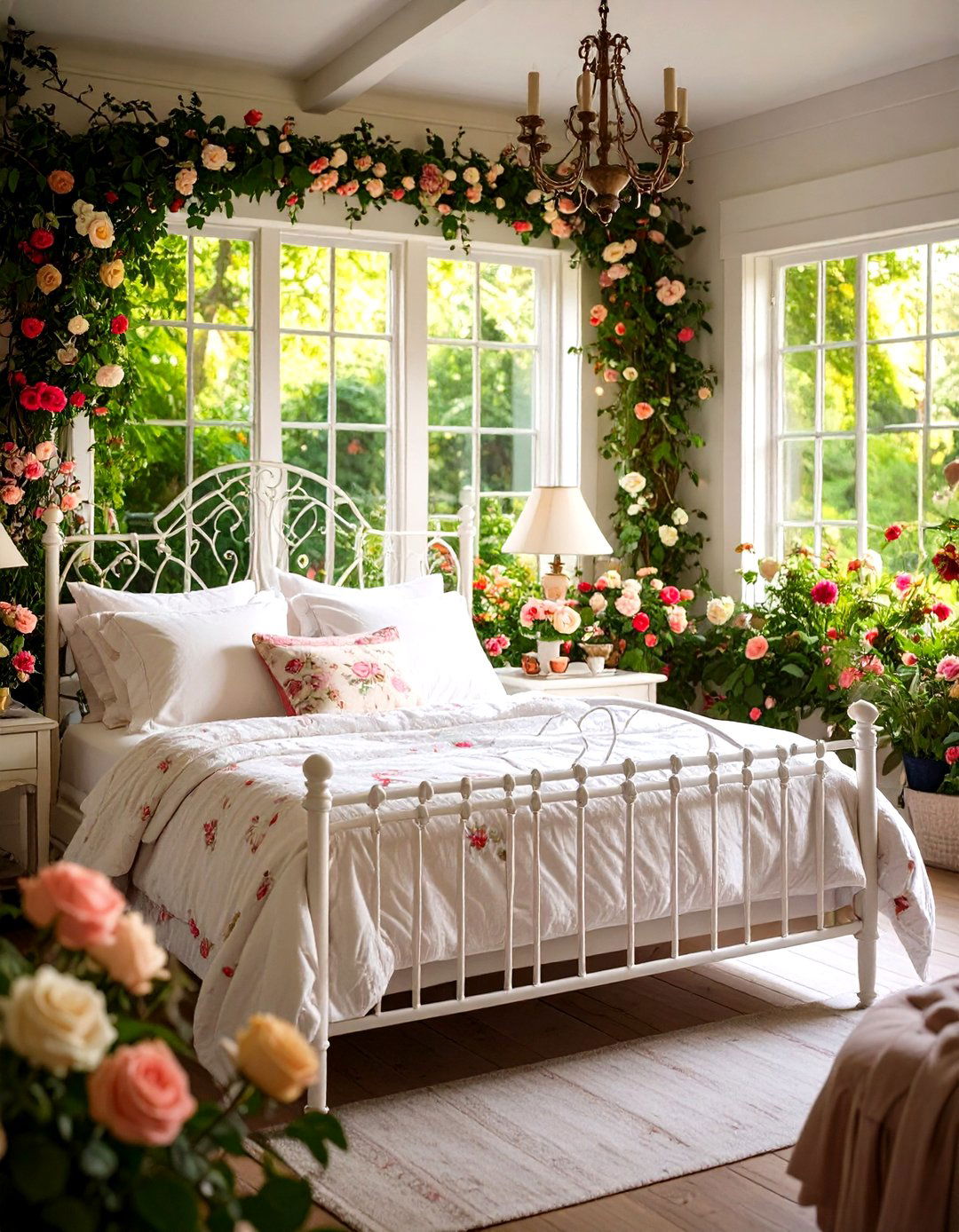 Fairy Tale Cottage Garden Bedroom - 24 Fantasy Bedroom Ideas