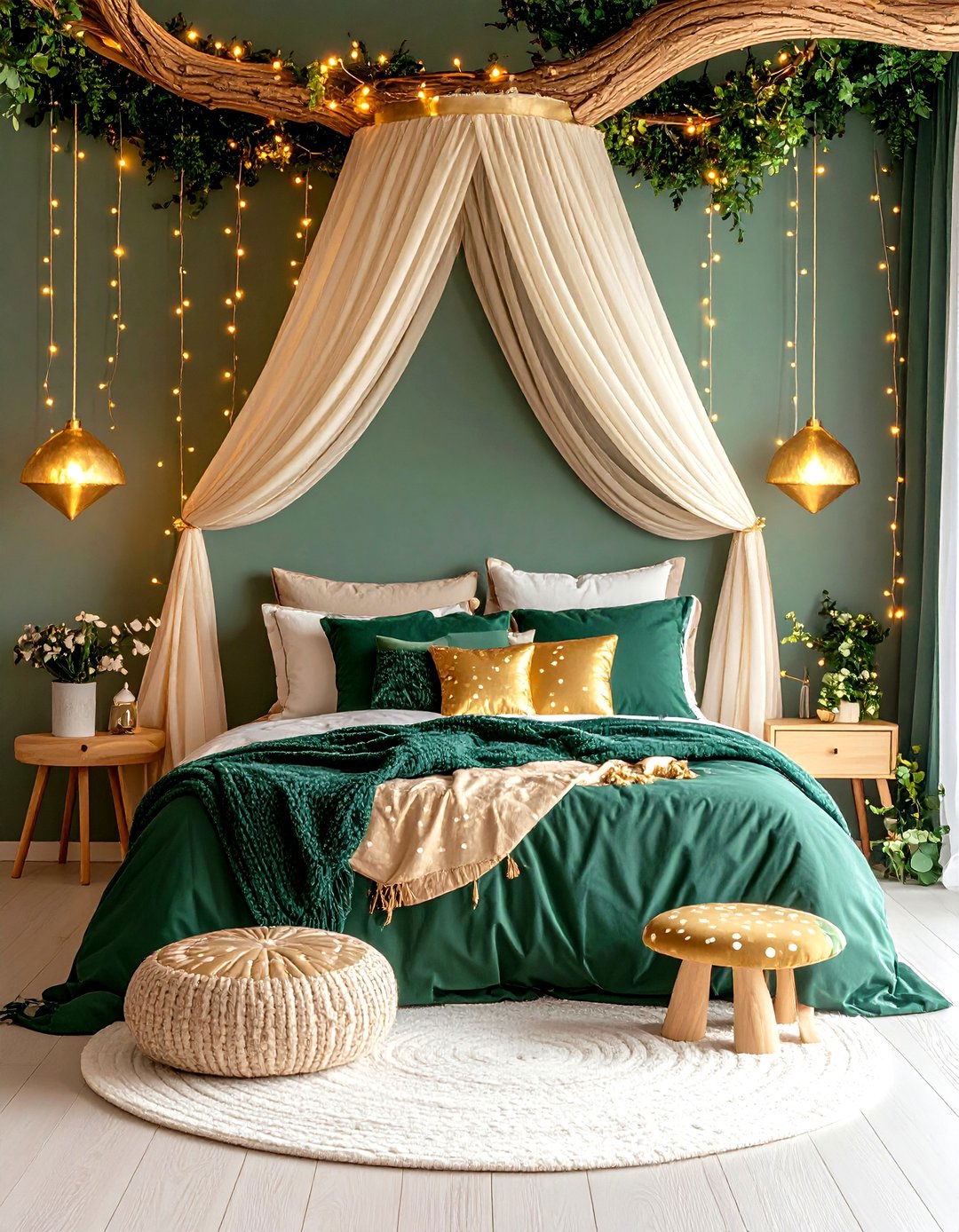 Fairy Tale Teen Bedroom with Whimsical Elements - 24 Teen Bedroom Ideas