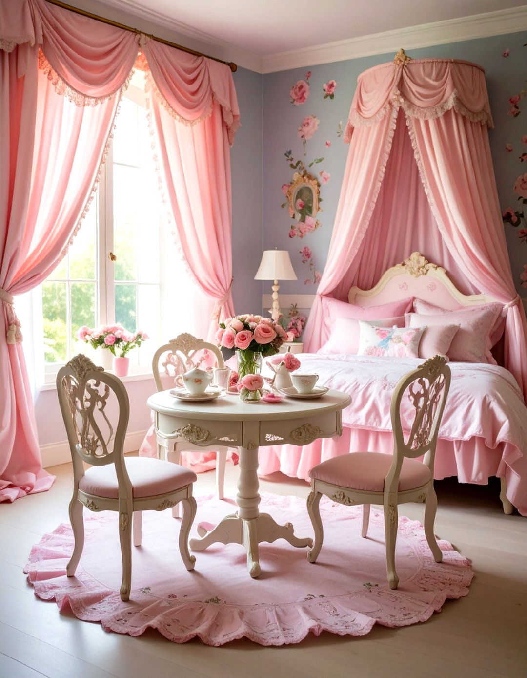 Fairy Tea Party Garden Room - 24 Fairy-themed Bedroom Ideas