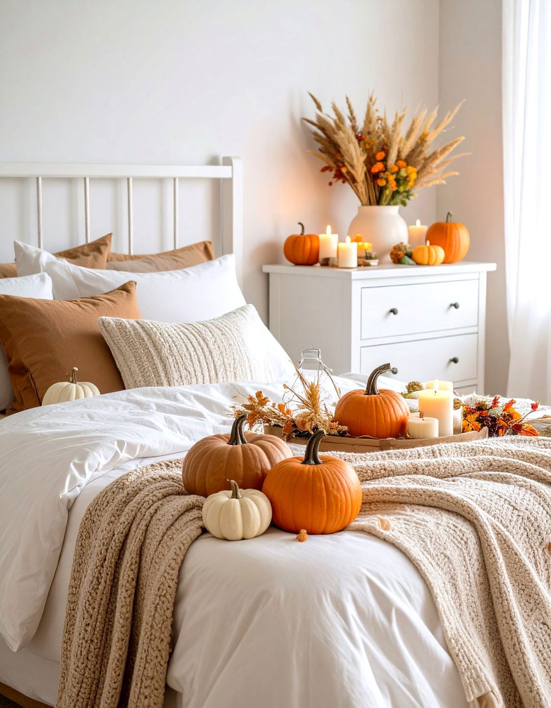 Fall Harvest Abundance Theme - 24 Dresser Decor Ideas
