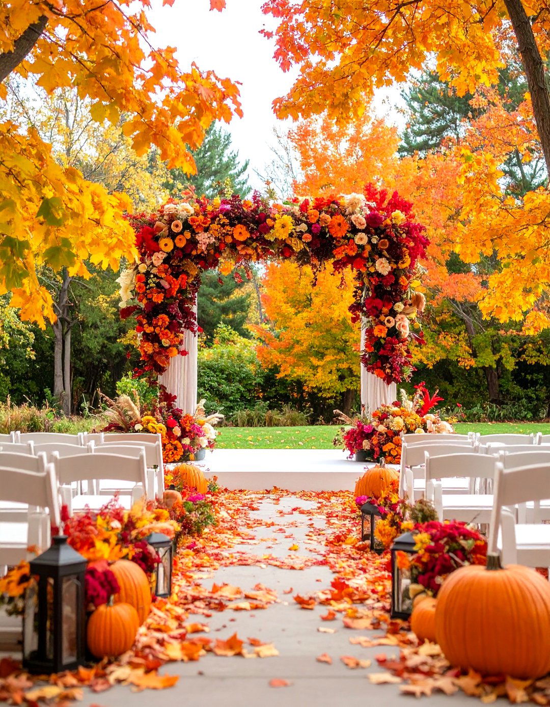 Fall Wedding Ceremony Ideas - 24 Wedding Ceremony Ideas