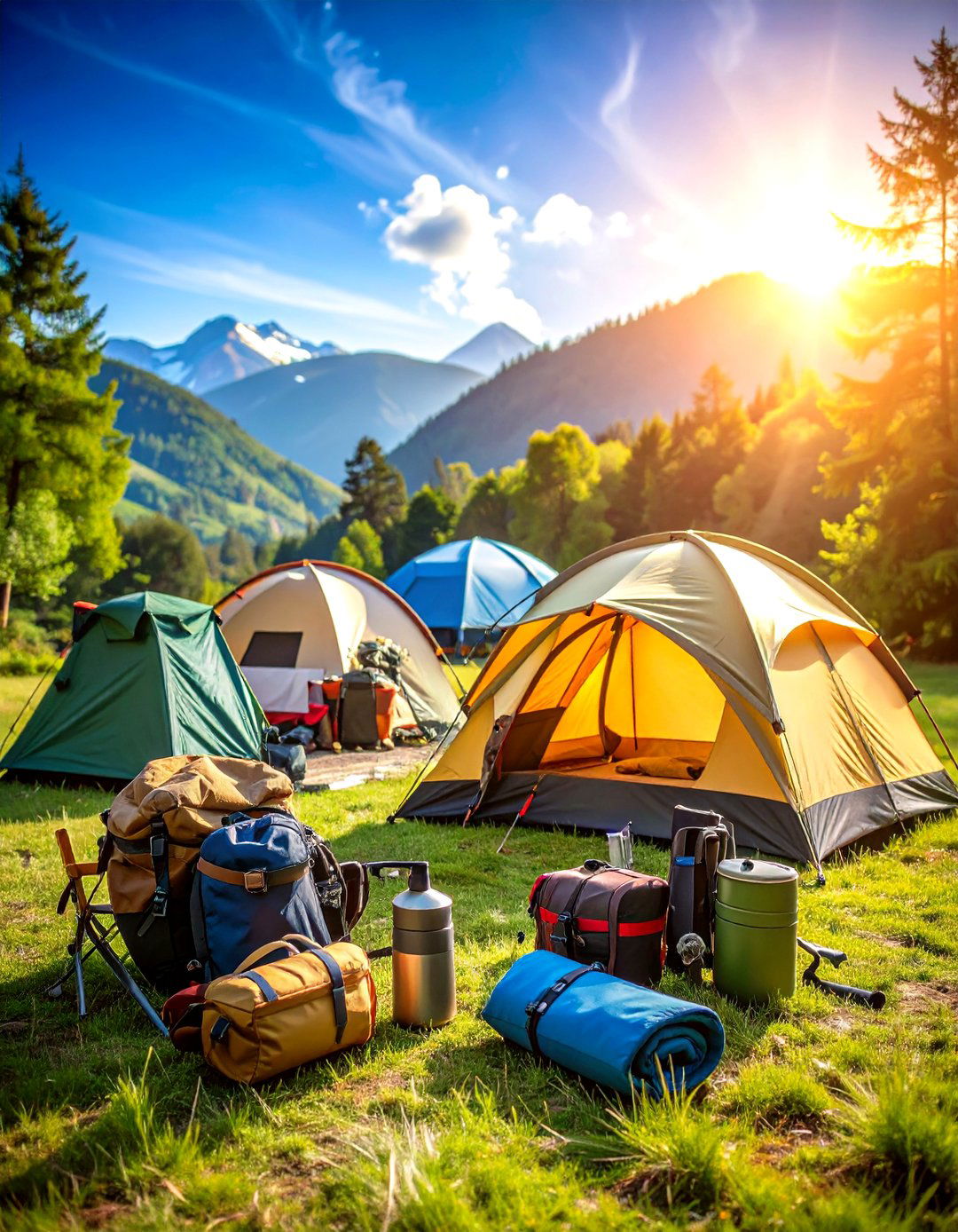 Family Camping Gear Set - 24 Family Gift Ideas
