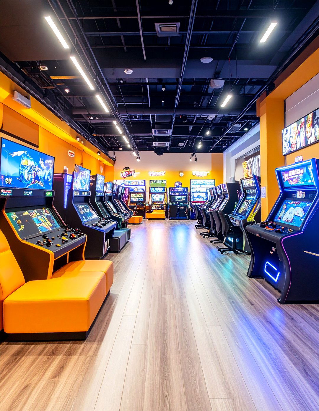 Family Entertainment Center - 24 Video Game Room Ideas