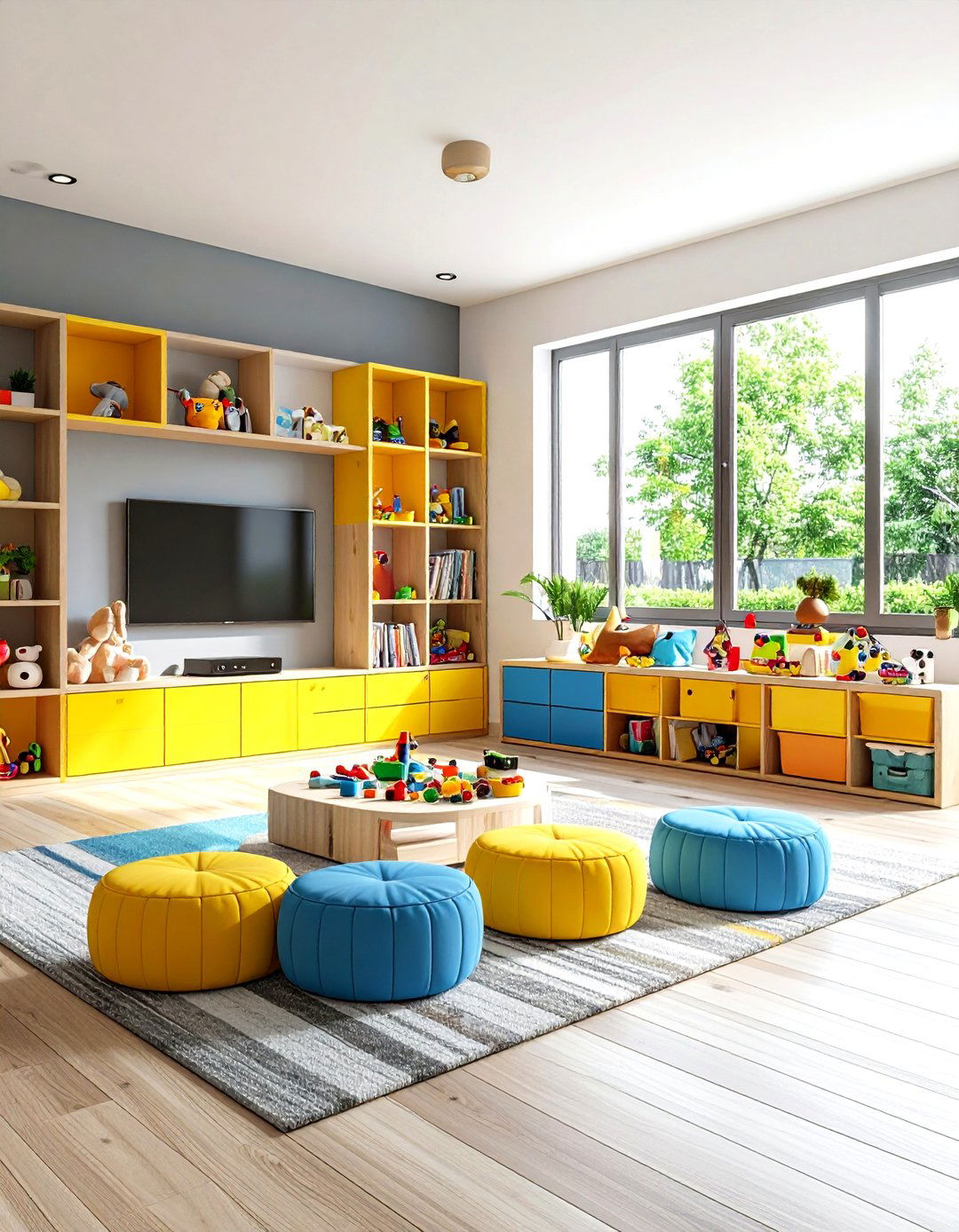 Family Friendly Gaming Space Design - 24 Small Game Room Ideas