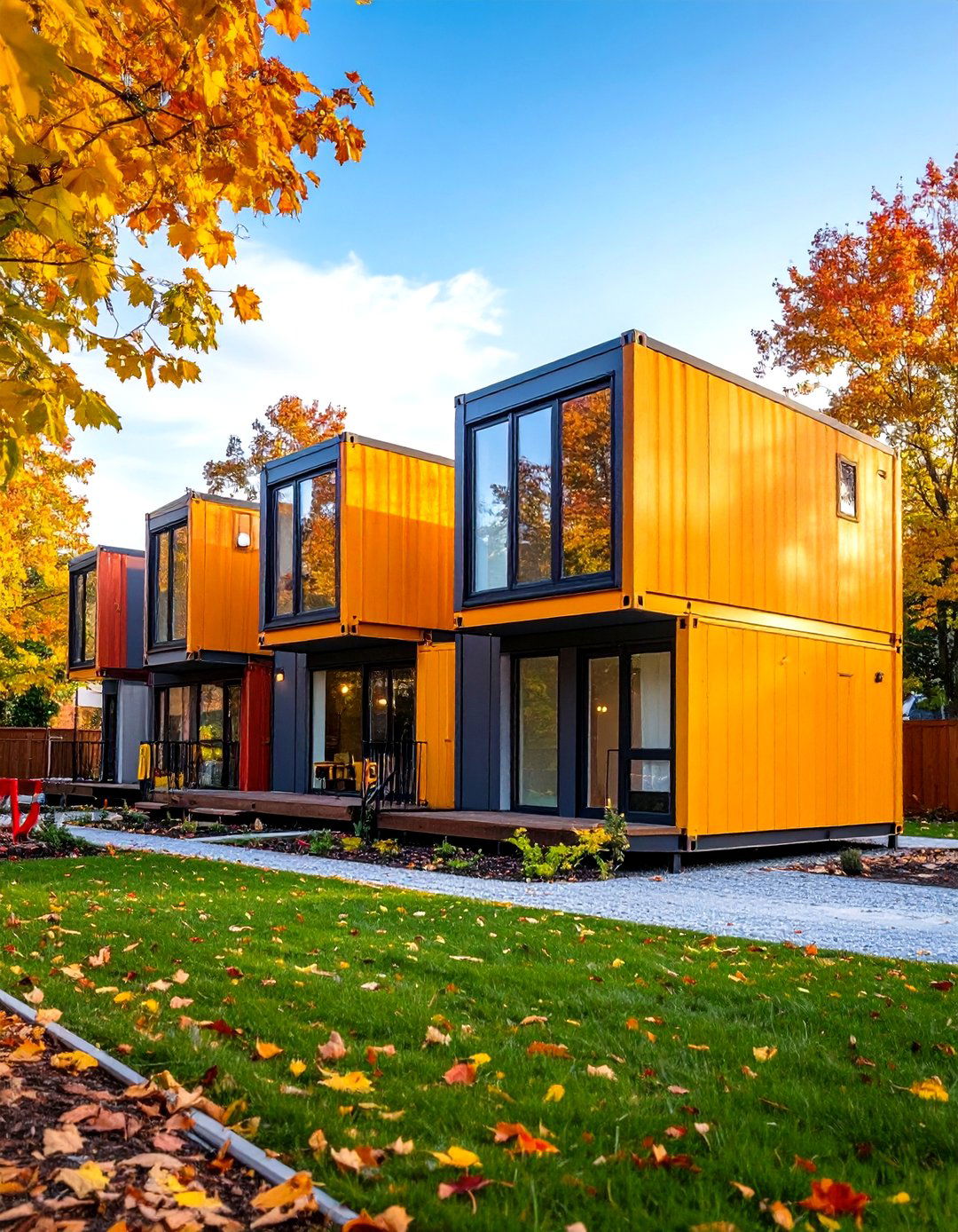 Family Friendly Multi Container Complex - 24 Container Home Ideas
