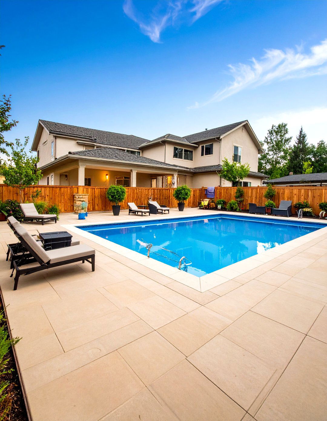 Family Friendly Safety Pool Patio - 24 Pool Patio Ideas