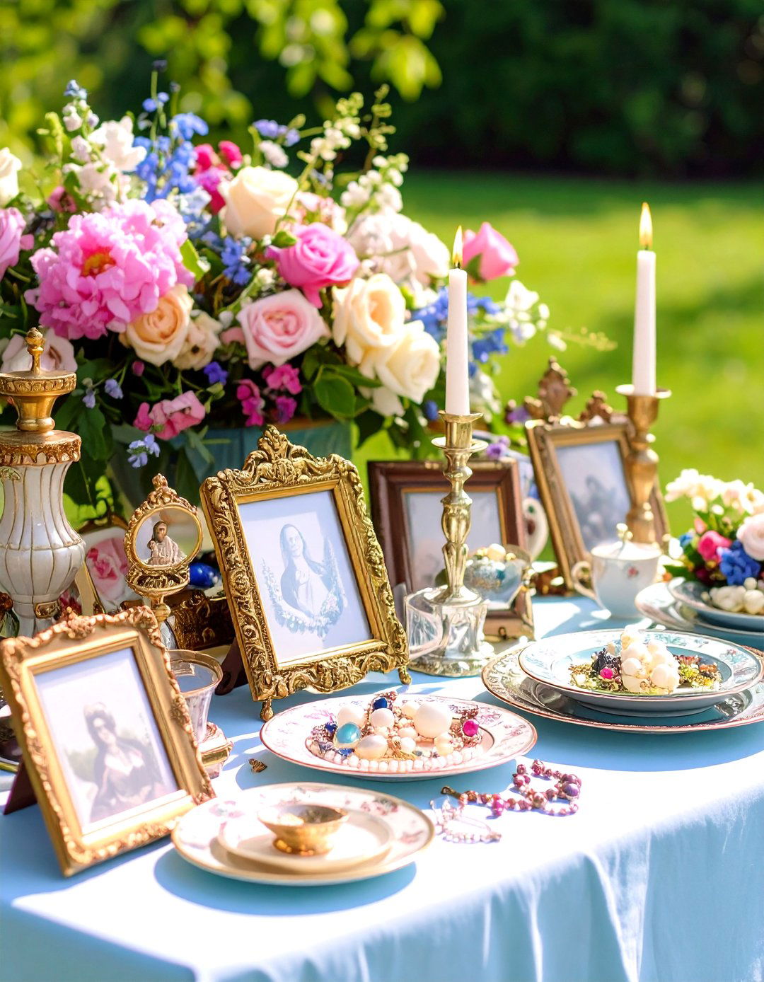 Family Heirloom Display - 24 Vintage Wedding Ideas