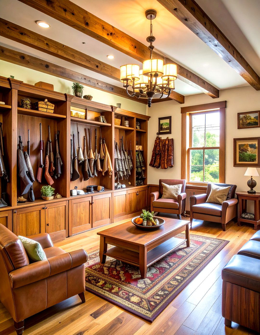 Family Hunting Heritage Display - 24 Hunting Room Ideas