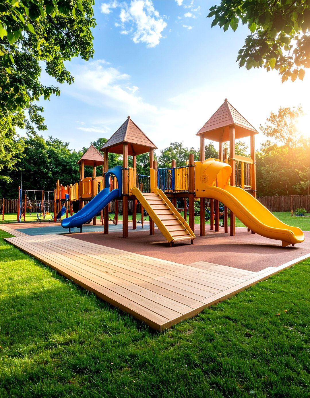 Family Recreation Compound - 24 Large Backyard Landscaping Ideas