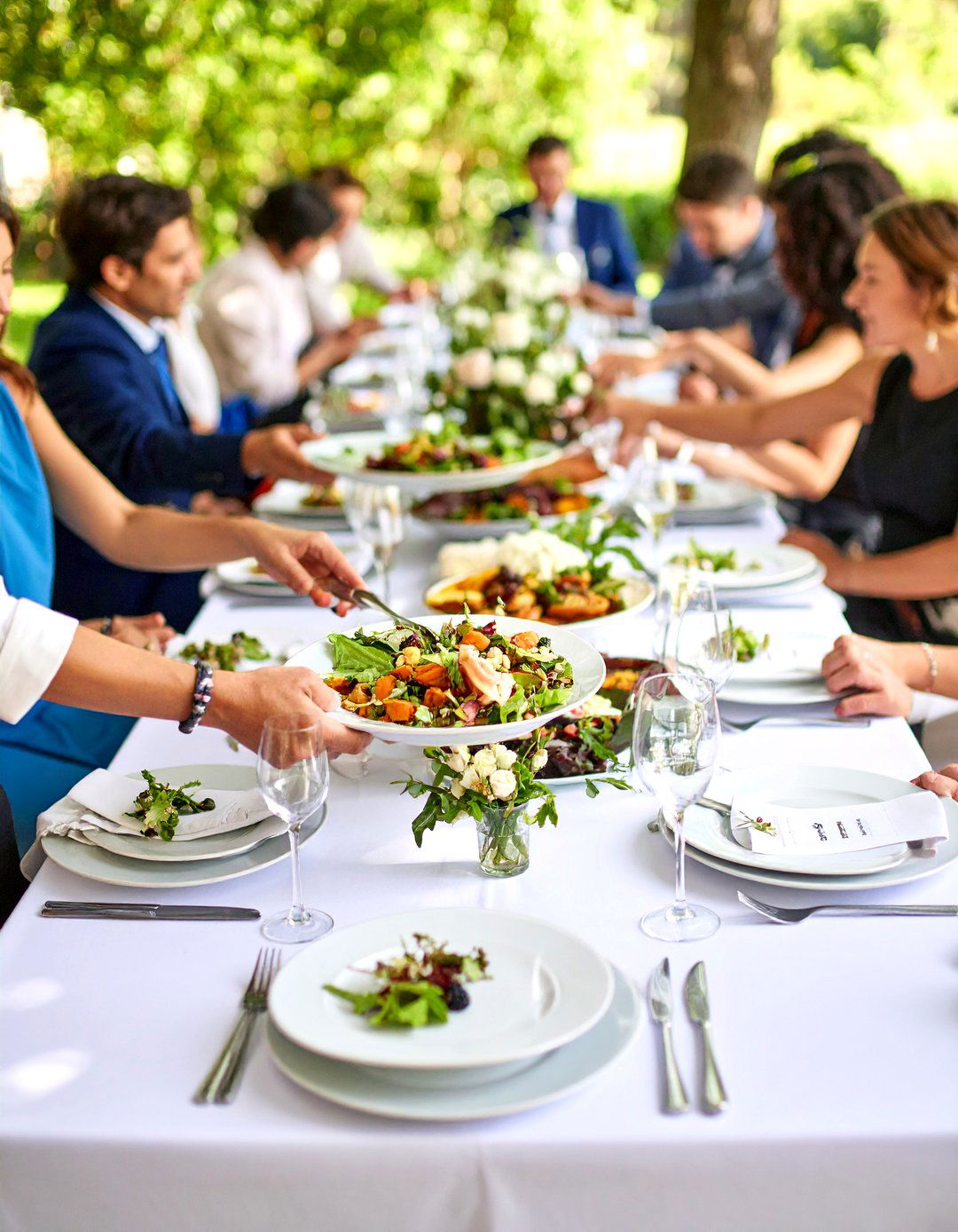 Family Style Food Service - 24 Casual Wedding Ideas