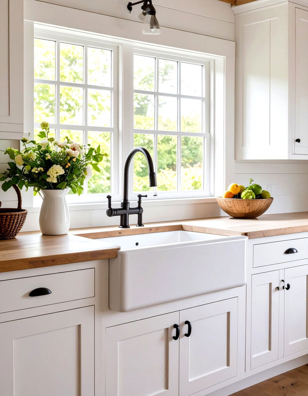 Farmhouse Apron Front Sink Installations - 24 Primitive Kitchen Ideas