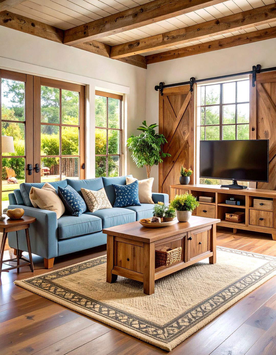 Farmhouse Barn Door TV Stands - 24 Tv Stand Ideas