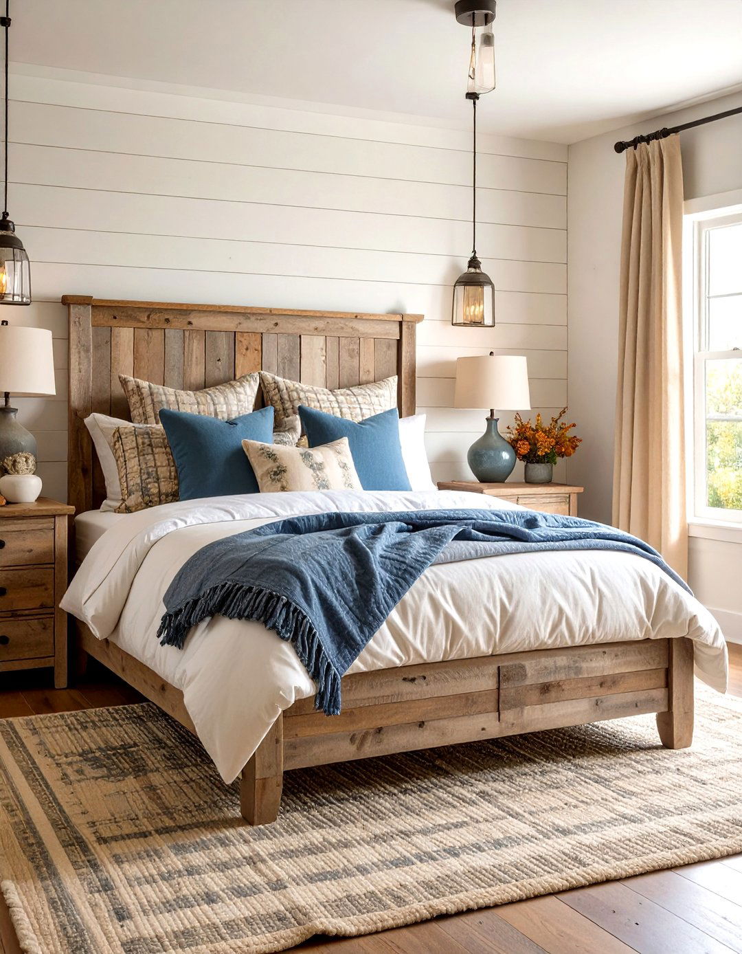 Farmhouse Beige Bedroom Sanctuary - 24 Beige Bedroom Ideas