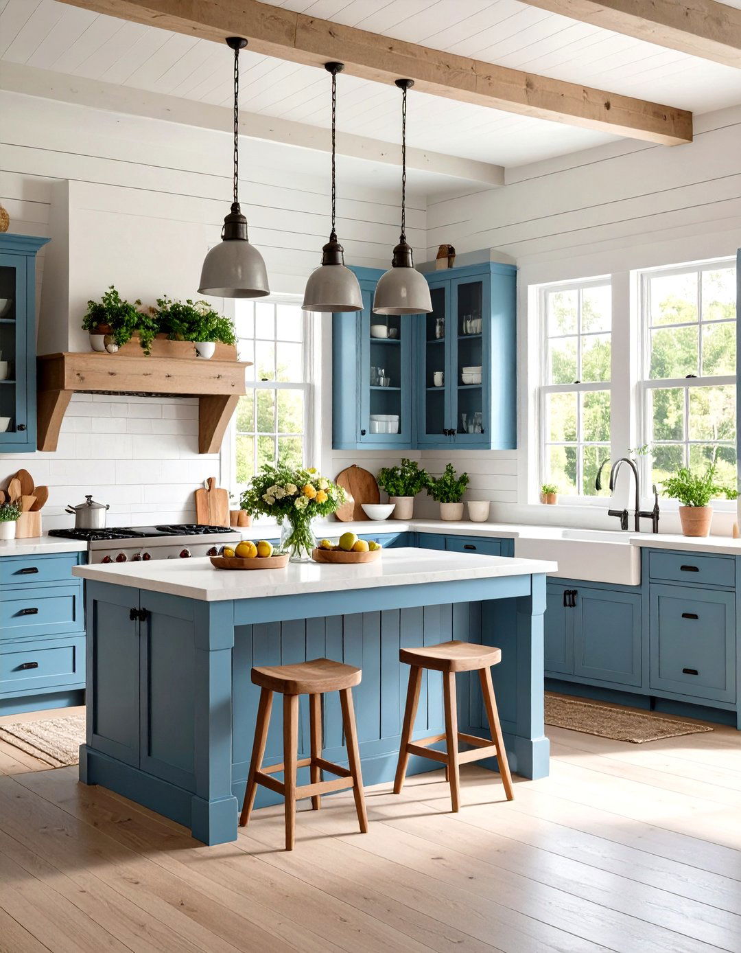 Farmhouse Character Details - 24 kitchen island decor ideas