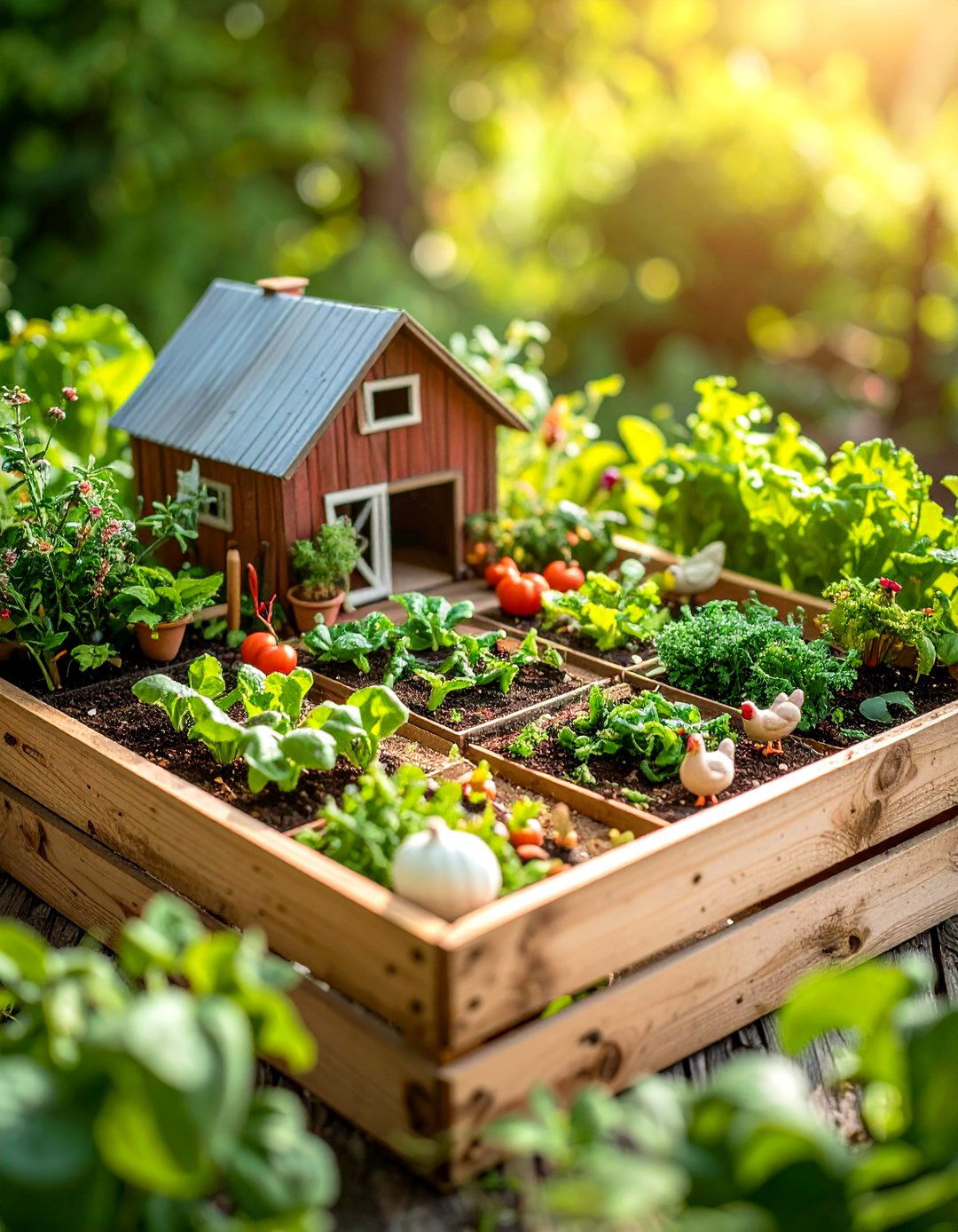 Farmhouse Kitchen Herb Sanctuary - 24 Fairy Garden Ideas